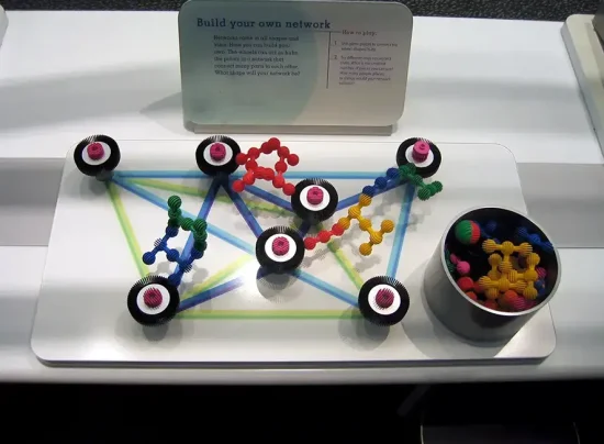 Build Your Own Network exhibition