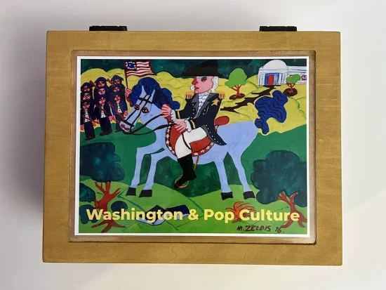 Washington Goes Pop the Hands-on-History activity box.